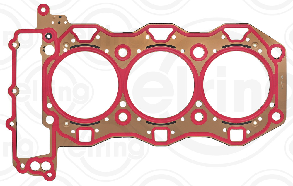 ELRING Pakning, topstykke 814192 til cylinder 4-6 for PORSCHE