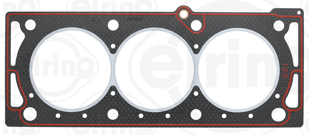 ELRING Pakning, topstykke 890.662 for OPEL SAAB