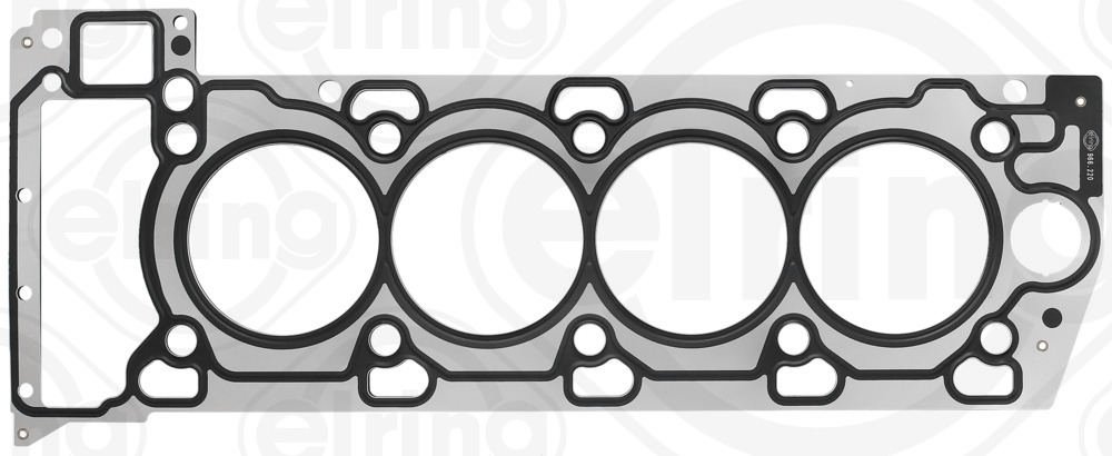 ELRING Pakning, topstykke 966220 venstre for JAGUAR LAND ROVER