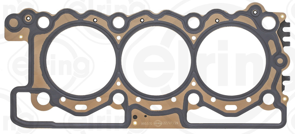 ELRING Pakning, topstykke 980570 for CUPRA DS FORD USA JAGUAR LAND ROVER