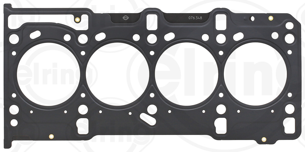 ELRING Pakning, topstykke 076348 for OPEL FORD FIAT HUMMER DS SUZUKI