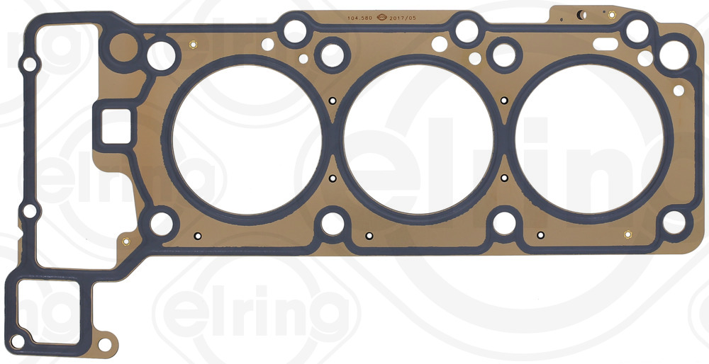 ELRING Pakning, topstykke 104580 venstre for MERCEDES-BENZ DODGE