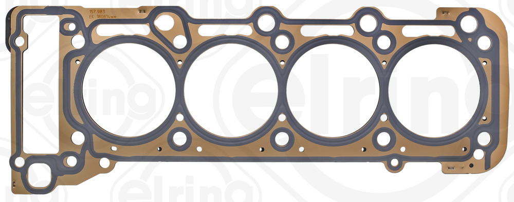 ELRING Pakning, topstykke 157983 for MERCEDES-BENZ