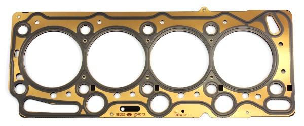 ELRING Pakning, topstykke 158352 for OPEL