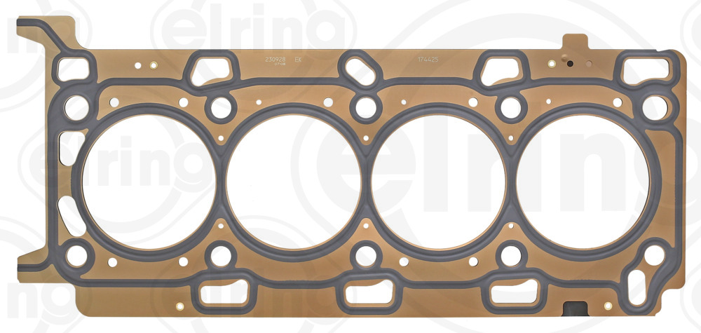 ELRING Pakning, topstykke 174425 for NISSAN DACIA