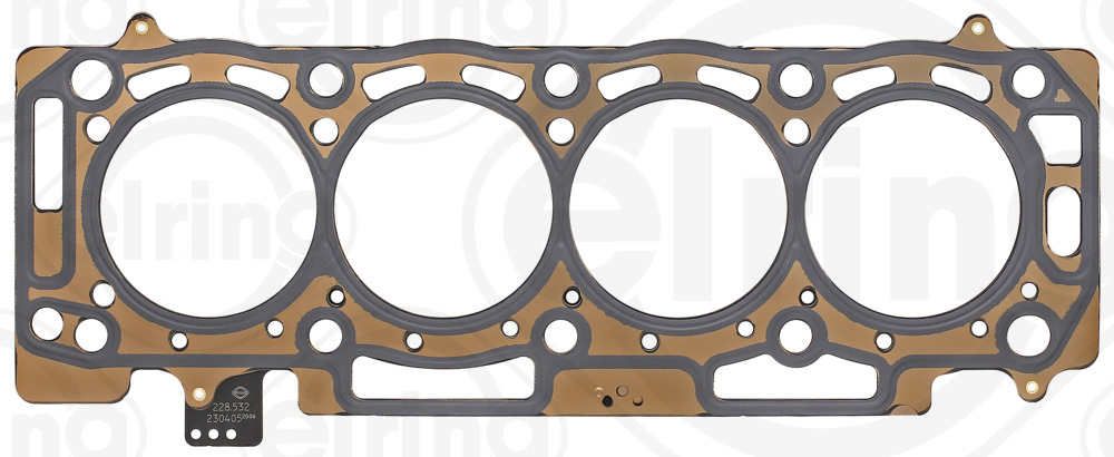 ELRING Pakning, topstykke 228532 for OPEL DS