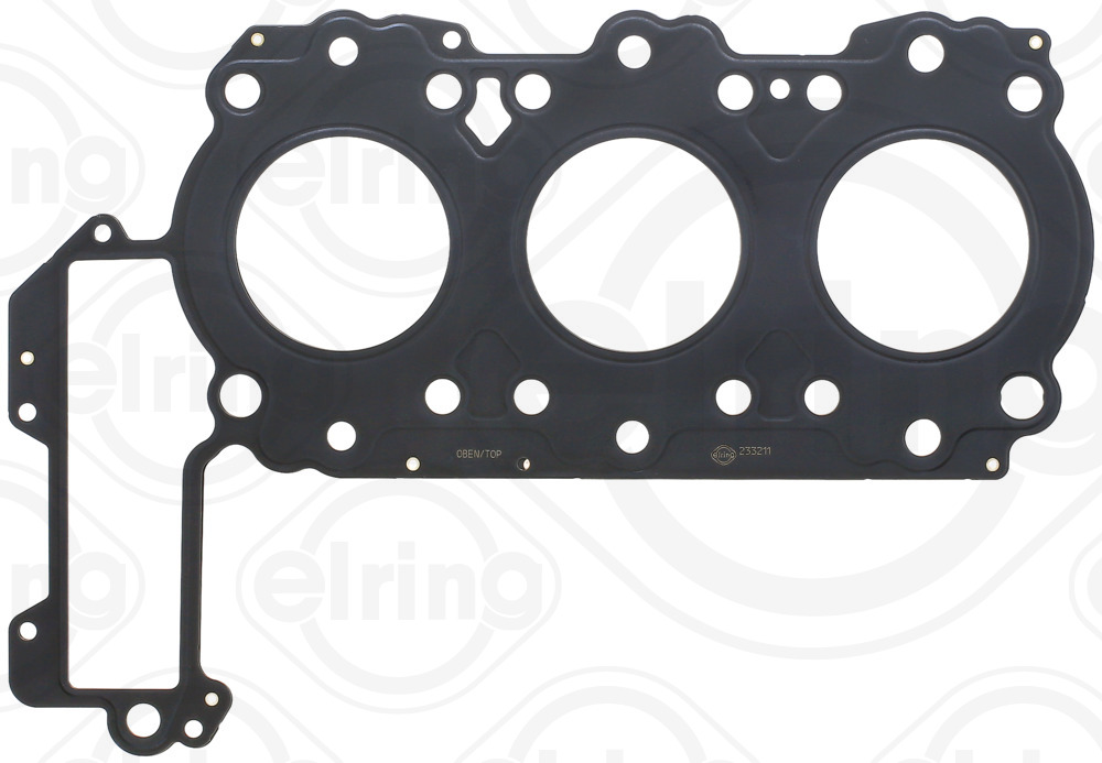 ELRING Pakning, topstykke 233211 til cylinder 4-6 for PORSCHE