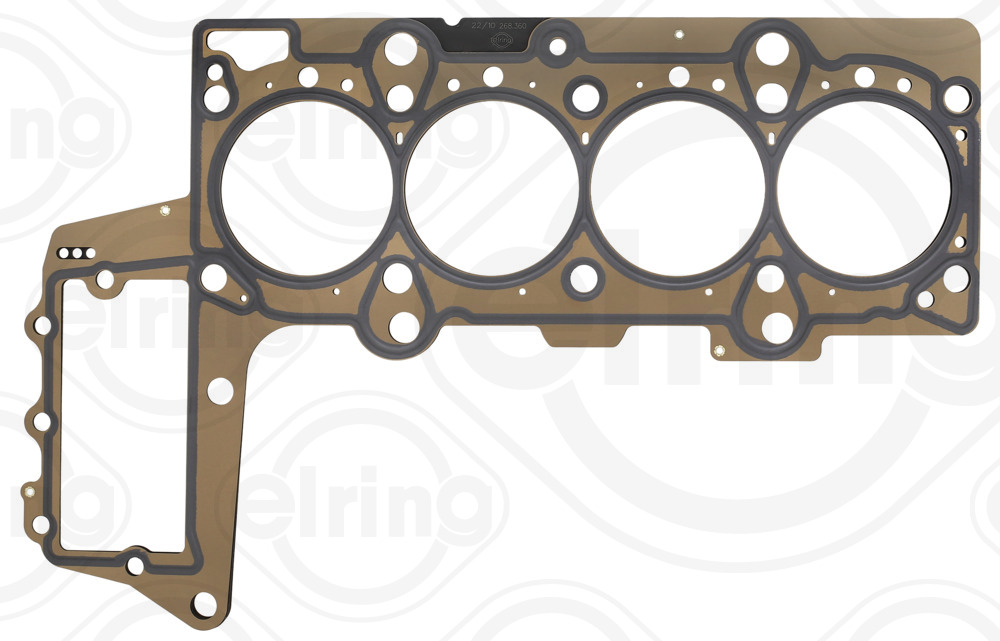 ELRING Pakning, topstykke 268360 for BMW ROVER