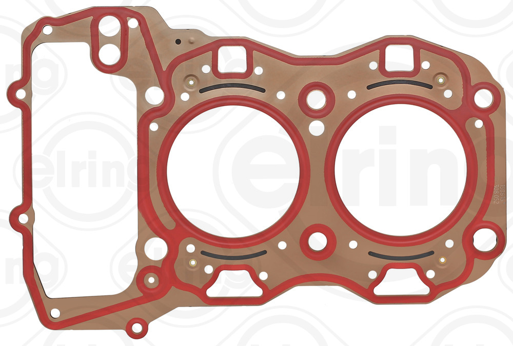 ELRING Pakning, topstykke 308052 venstre for PORSCHE