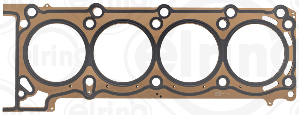 ELRING Pakning, topstykke 310981 højre for NISSAN