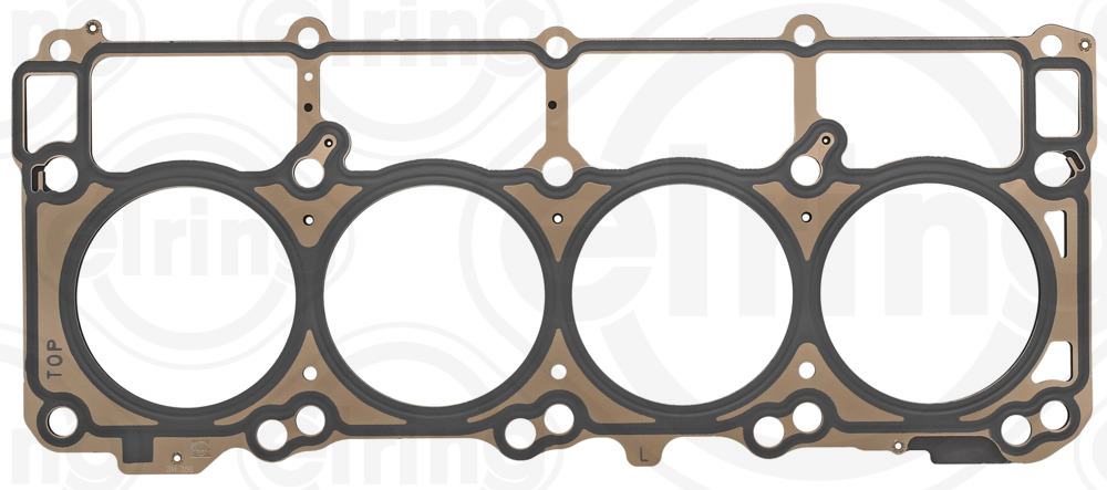 ELRING Pakning, topstykke 314350 venstre for RAM