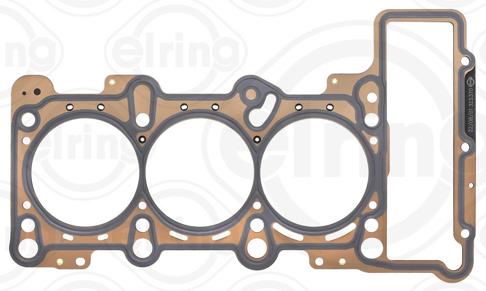 ELRING Pakning, topstykke 323370 til cylinder 4-6 for CUPRA PORSCHE
