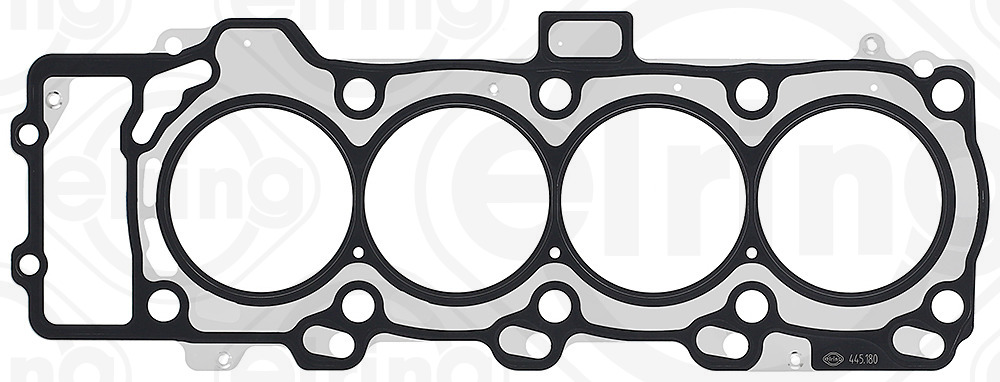 ELRING Pakning, topstykke 445180 for MERCEDES-BENZ