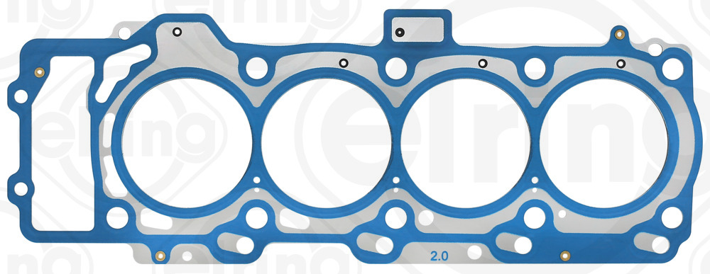 ELRING Pakning, topstykke 445190 for MERCEDES-BENZ