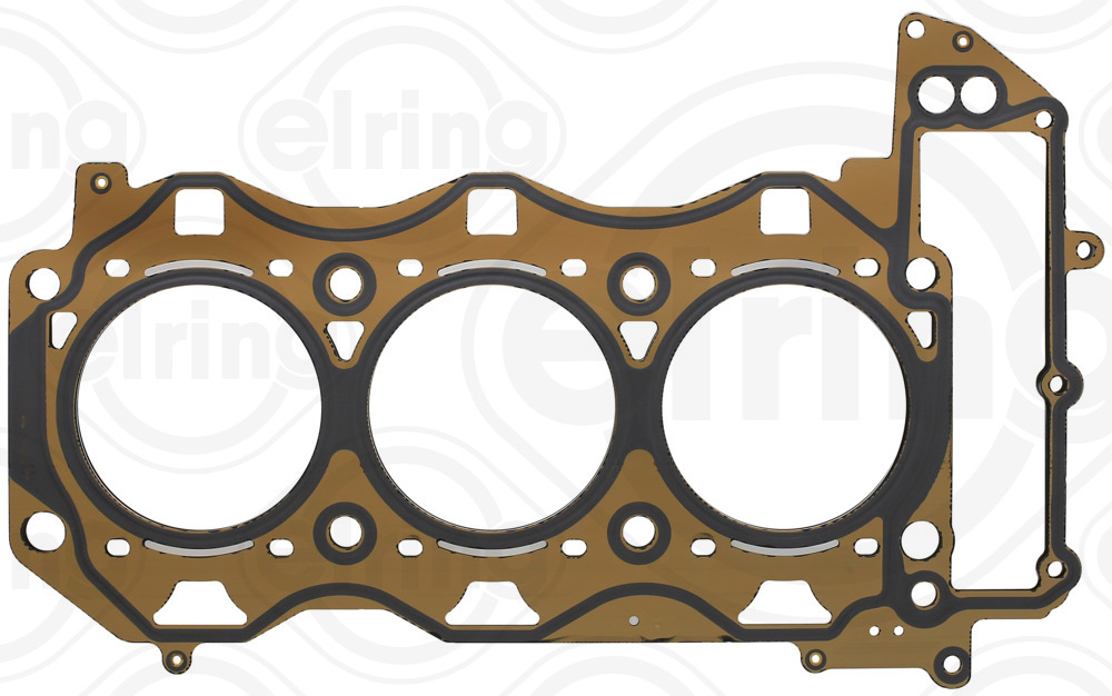 ELRING Pakning, topstykke 451303 til cylinder 4-6 for PORSCHE