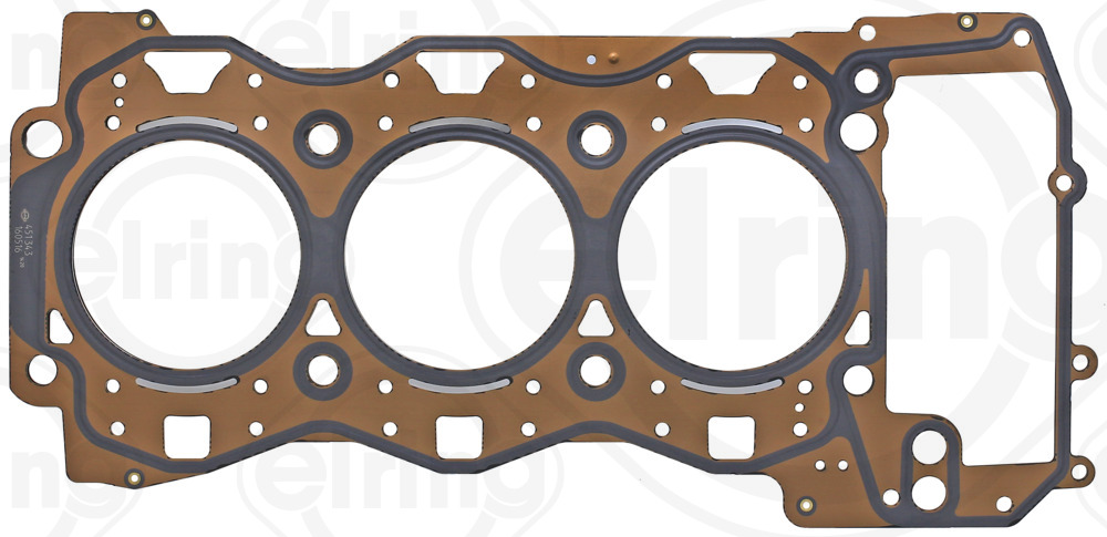 ELRING Pakning, topstykke 451343 til cylinder 1-3 for PORSCHE