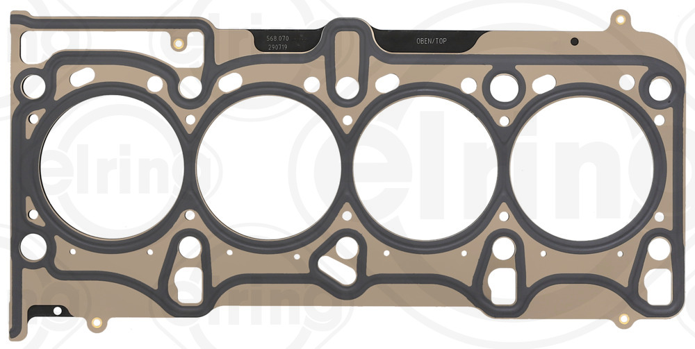 ELRING Pakning, topstykke 568070 for HUMMER