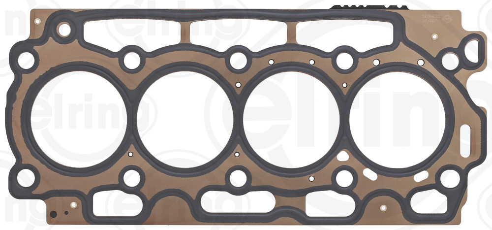 ELRING Pakning, topstykke 569832 for FORD VOLVO FIAT MINI DS MAZDA
