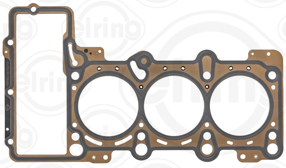 ELRING Pakning, topstykke 715830 til cylinder 1-3 for CUPRA
