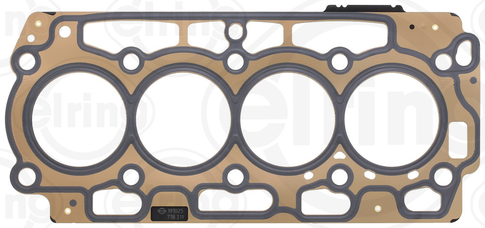 ELRING Pakning, topstykke 718311 for FORD OPEL VOLVO DS MITSUBISHI
