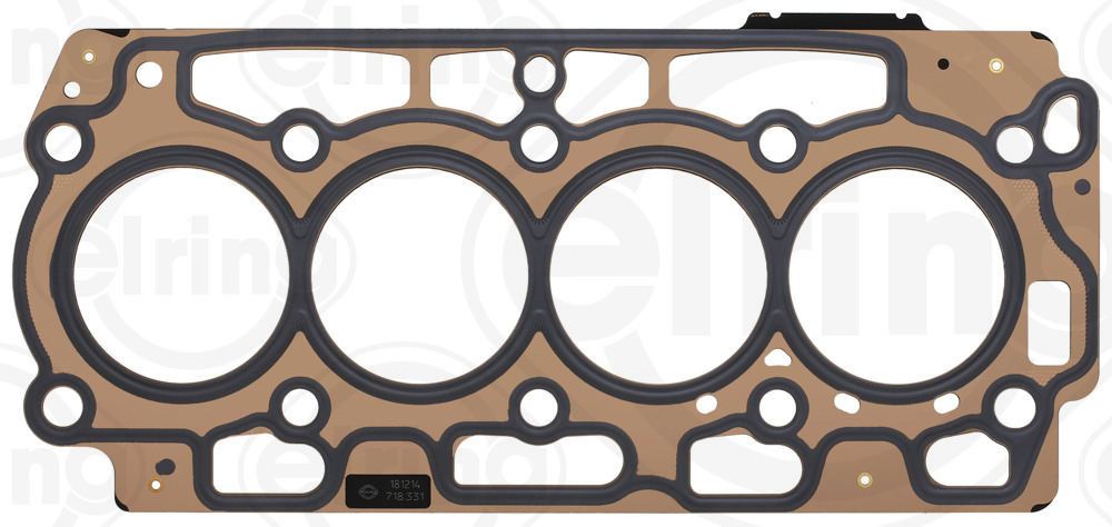 ELRING Pakning, topstykke 718331 for FORD OPEL VOLVO CITROËN/PEUGEOT MITSUBISHI