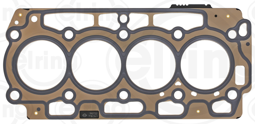 ELRING Pakning, topstykke 718341 for FORD OPEL VOLVO DS MITSUBISHI