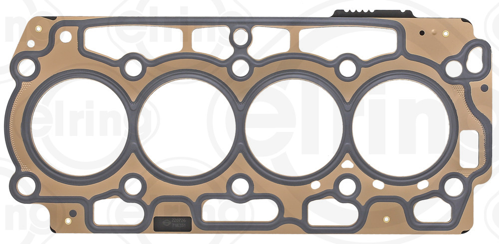 ELRING Pakning, topstykke 718351 for FORD OPEL VOLVO DS MITSUBISHI