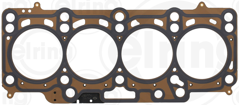 ELRING Pakning, topstykke 726740 for CUPRA