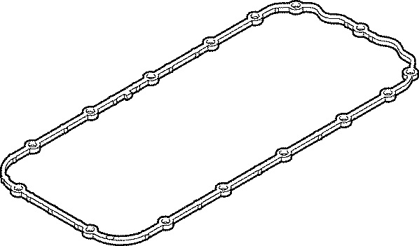 ELRING Pakning, bundkar 409.880 for OPEL