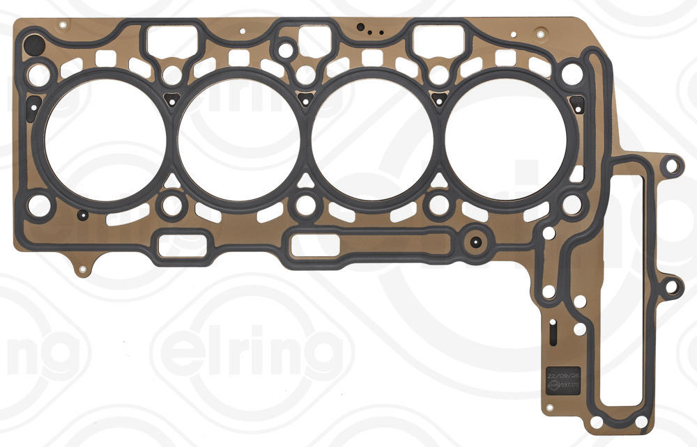 ELRING Pakning, topstykke 597.170 for BMW