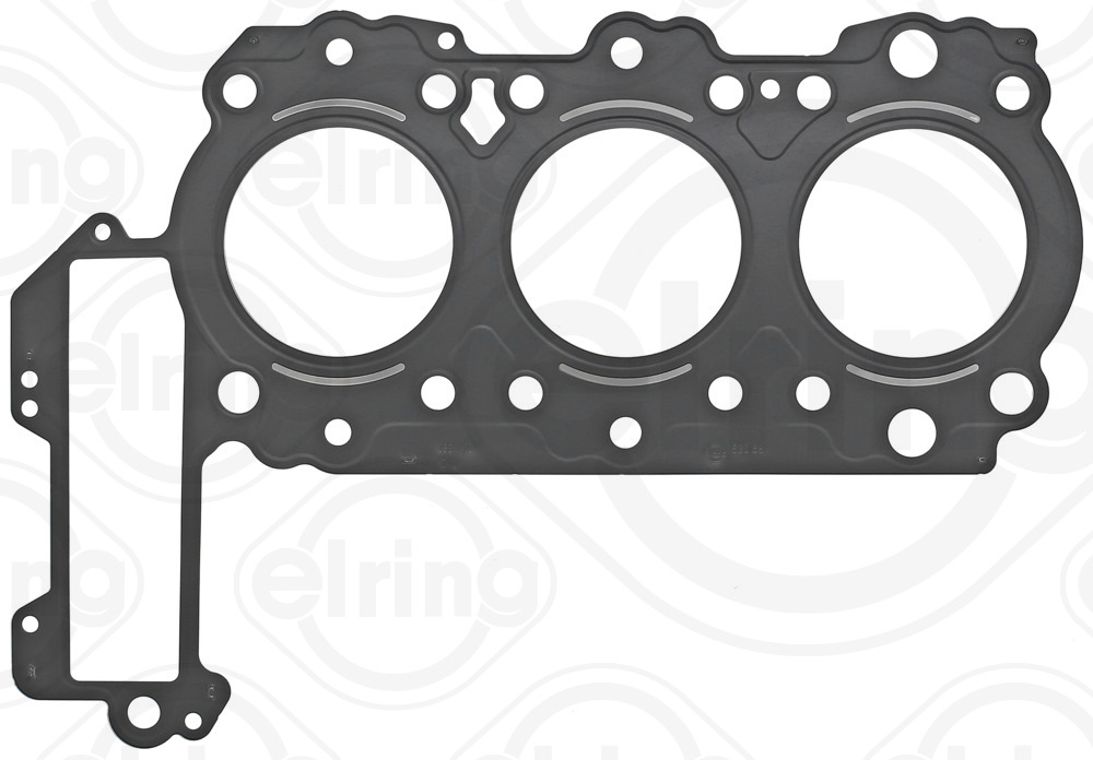 ELRING Pakning, topstykke 530681 til cylinder 4-6 for PORSCHE