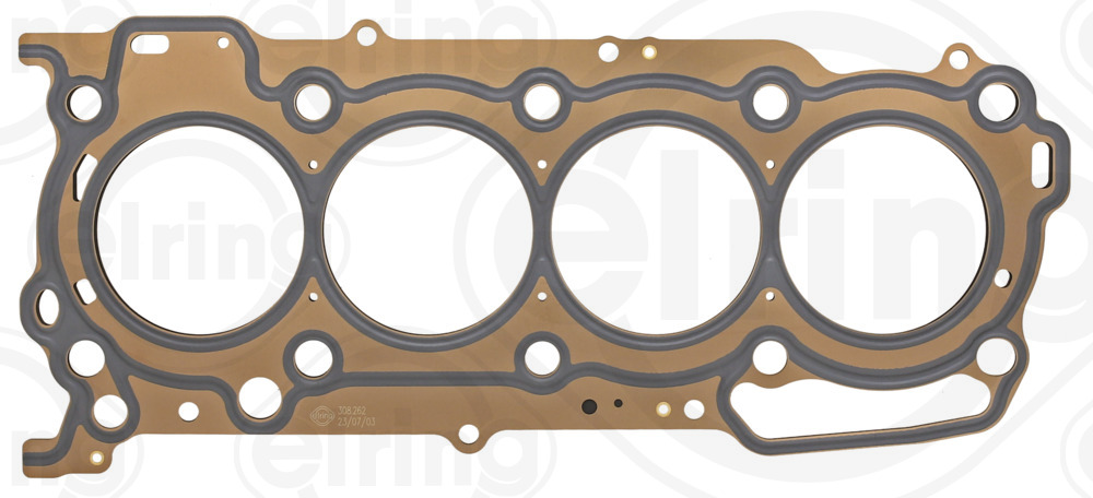 ELRING Pakning, topstykke 308262 for SUZUKI