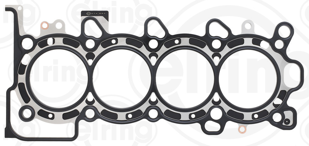 ELRING Pakning, topstykke 074.980 for HONDA