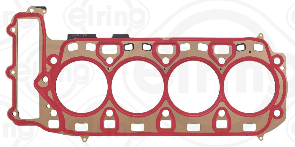 ELRING Pakning, topstykke 390803 højre for CUPRA PORSCHE