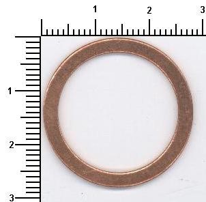 ELRING Pakningsring, olieaftapningsskrue 128805 for FIAT ALFA ROMEO TALBOT RENAULT TRUCKS