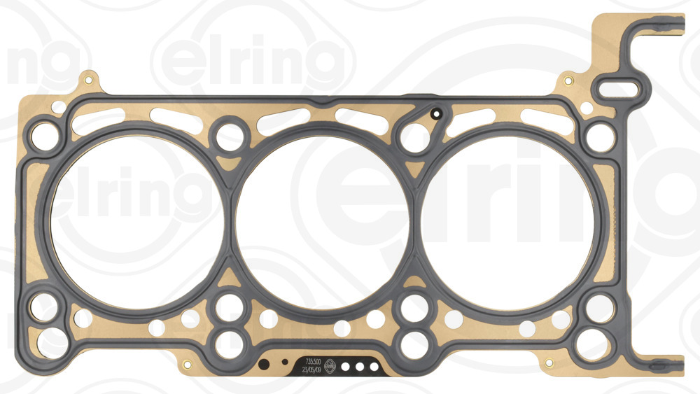 ELRING Pakning, topstykke 735500 venstre for PORSCHE CUPRA