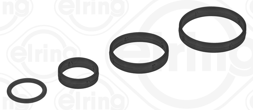 ELRING Pakningssæt, oliekøler 483.690 motorside for OPEL