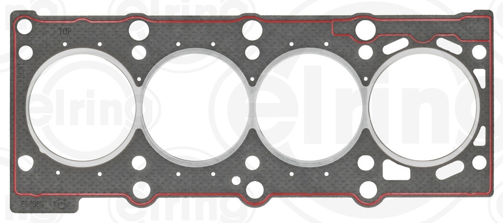 ELRING Pakning, topstykke 888986 for BMW