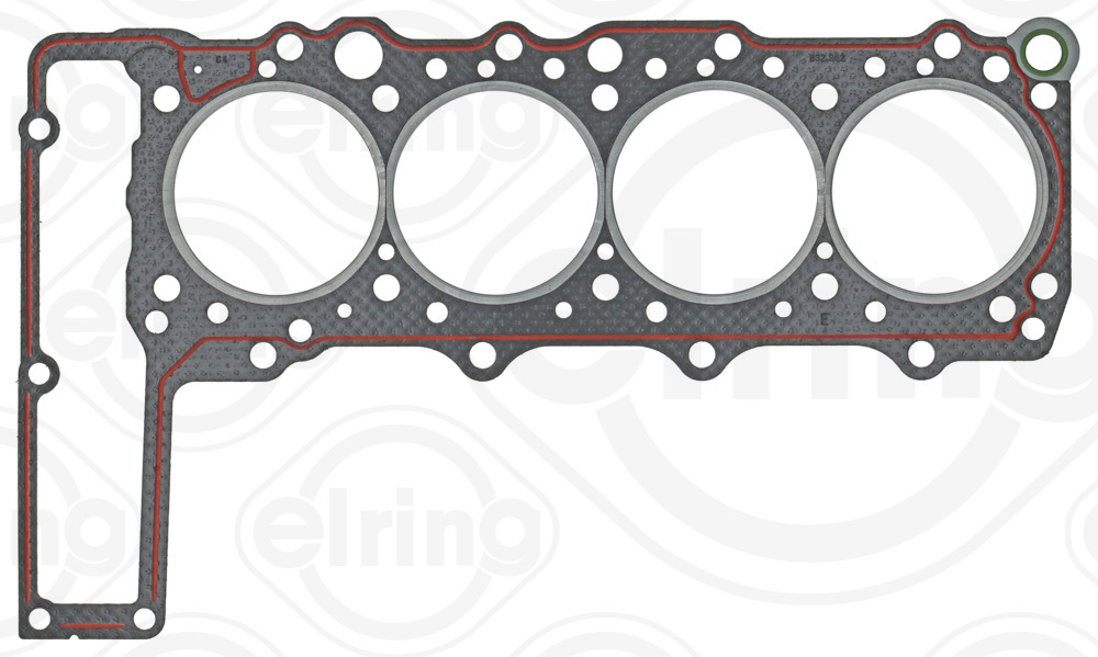 ELRING Pakning, topstykke 832.962 for MERCEDES-BENZ