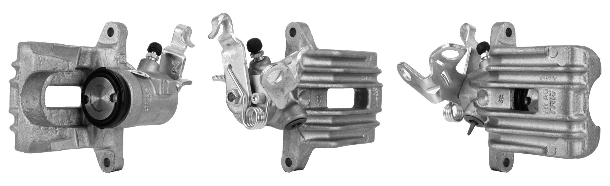 ELSTOCK Bremsekaliper 861349 foran akslen for VW
