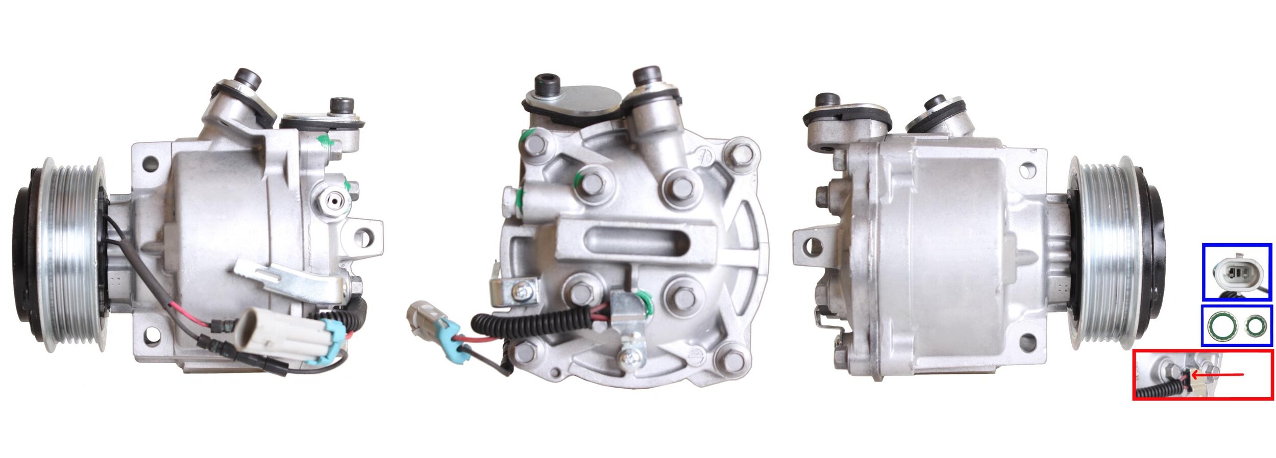 LUCAS Kompressor, klimaanlæg acp01093 for OPEL GENERAL MOTORS VAUXHALL CHEVROLET MITSUBISHI