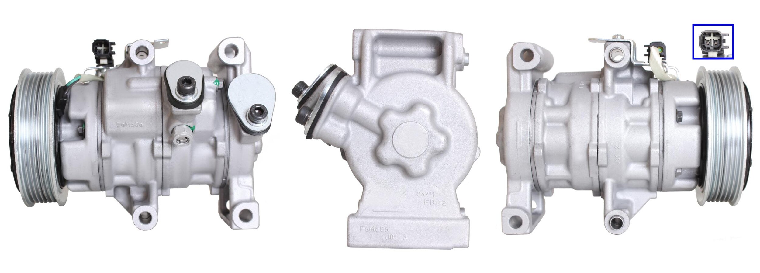 LUCAS Kompressor, klimaanlæg acp01102 for FORD