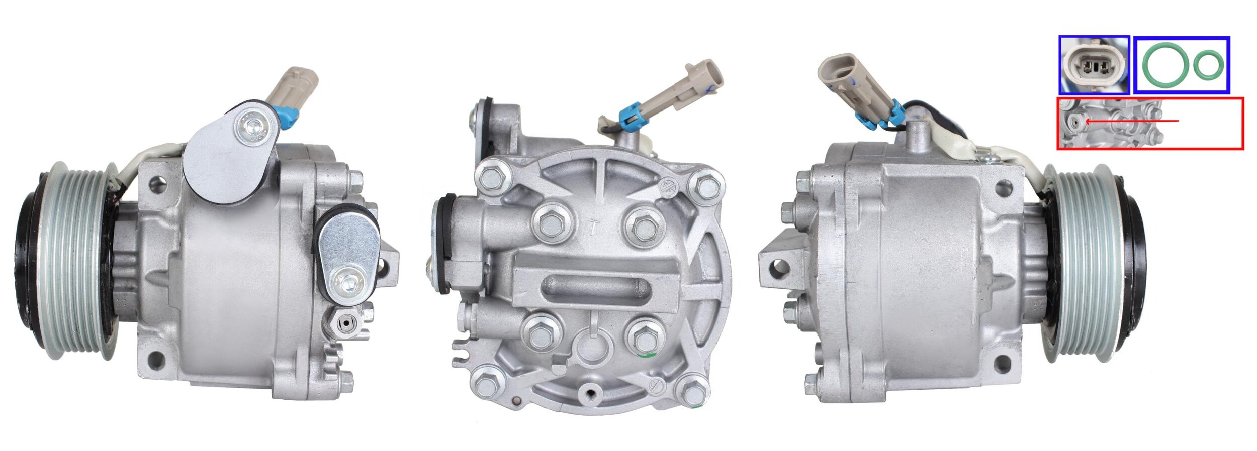 LUCAS Kompressor, klimaanlæg acp01167 for OPEL GENERAL MOTORS VAUXHALL MITSUBISHI CHEVROLET