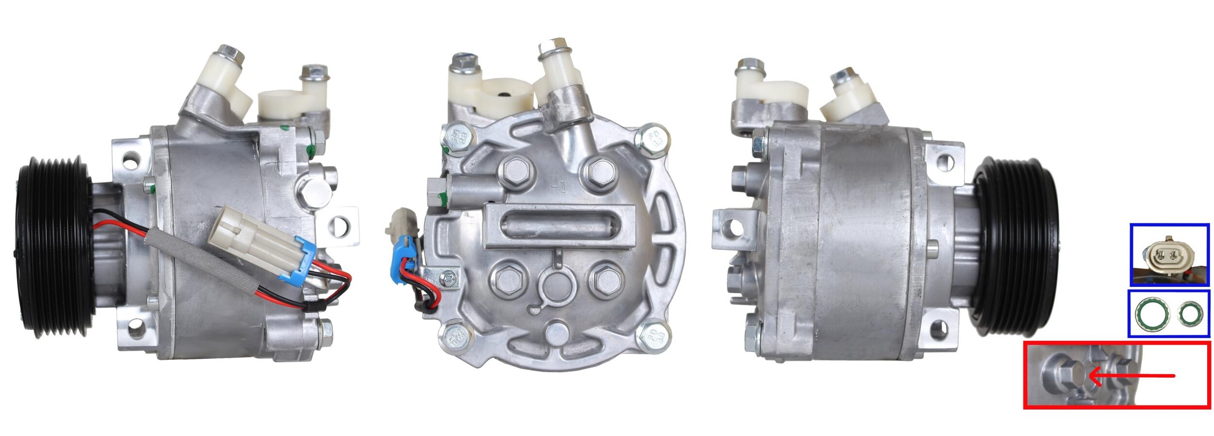 LUCAS Kompressor, klimaanlæg acp01395 for GENERAL MOTORS VAUXHALL OPEL MITSUBISHI