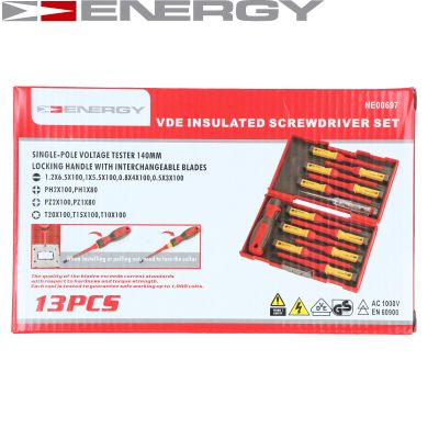 ENERGY Værktøjssæt ne00697