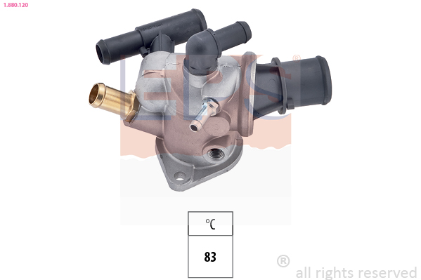 EPS Termostat, kølemiddel 1880120 for LANCIA