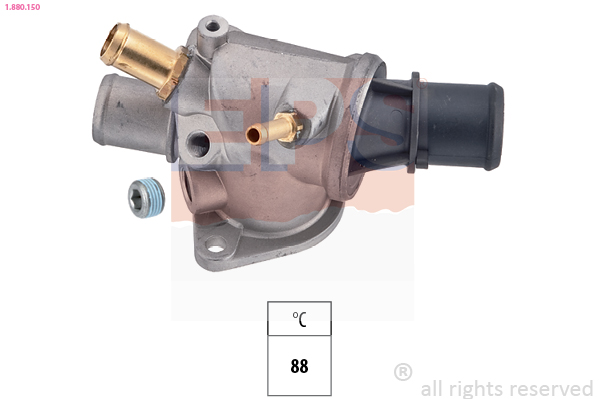 EPS Termostat, kølemiddel 1880150 for FIAT LANCIA