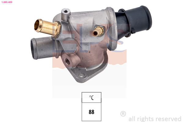 EPS Termostat, kølemiddel 1880469 for LANCIA