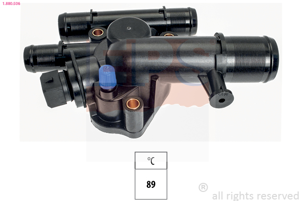 EPS Termostat, kølemiddel 1880506 for NISSAN DACIA SUZUKI