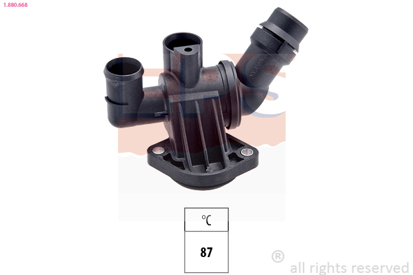 EPS Termostat, kølemiddel 1880668 for VW